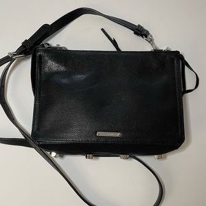 Rebecca Minkoff Black Leather Crossbody Bag